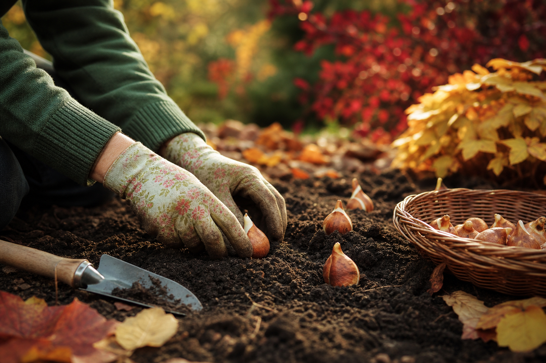 How to start an autumn bulb plan that brings pollinators early nectar and soft colour