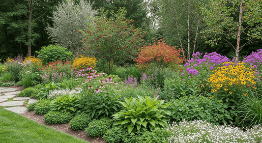 The Art of Layered Planting for Year-Round Borders with Native Varieties