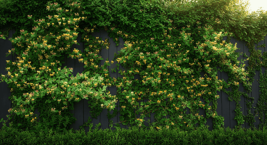 Why planting native climbers like honeysuckle can cool walls and feed pollinators at once