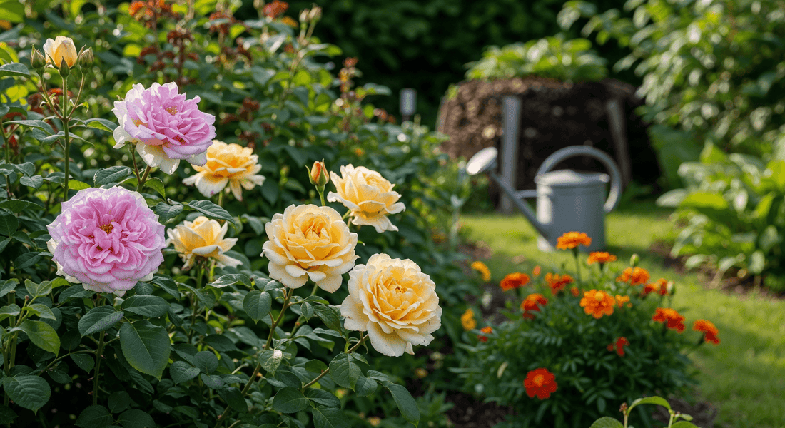 How to select and care for old English roses that thrive without chemical feeds