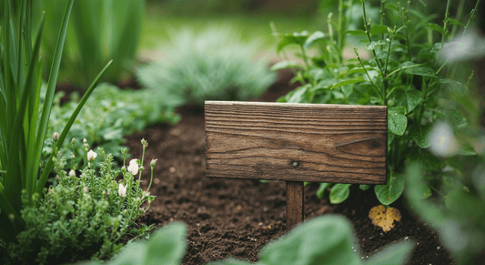 Why switching to handmade wooden plant labels helps you cut plastic and add charm to your plot