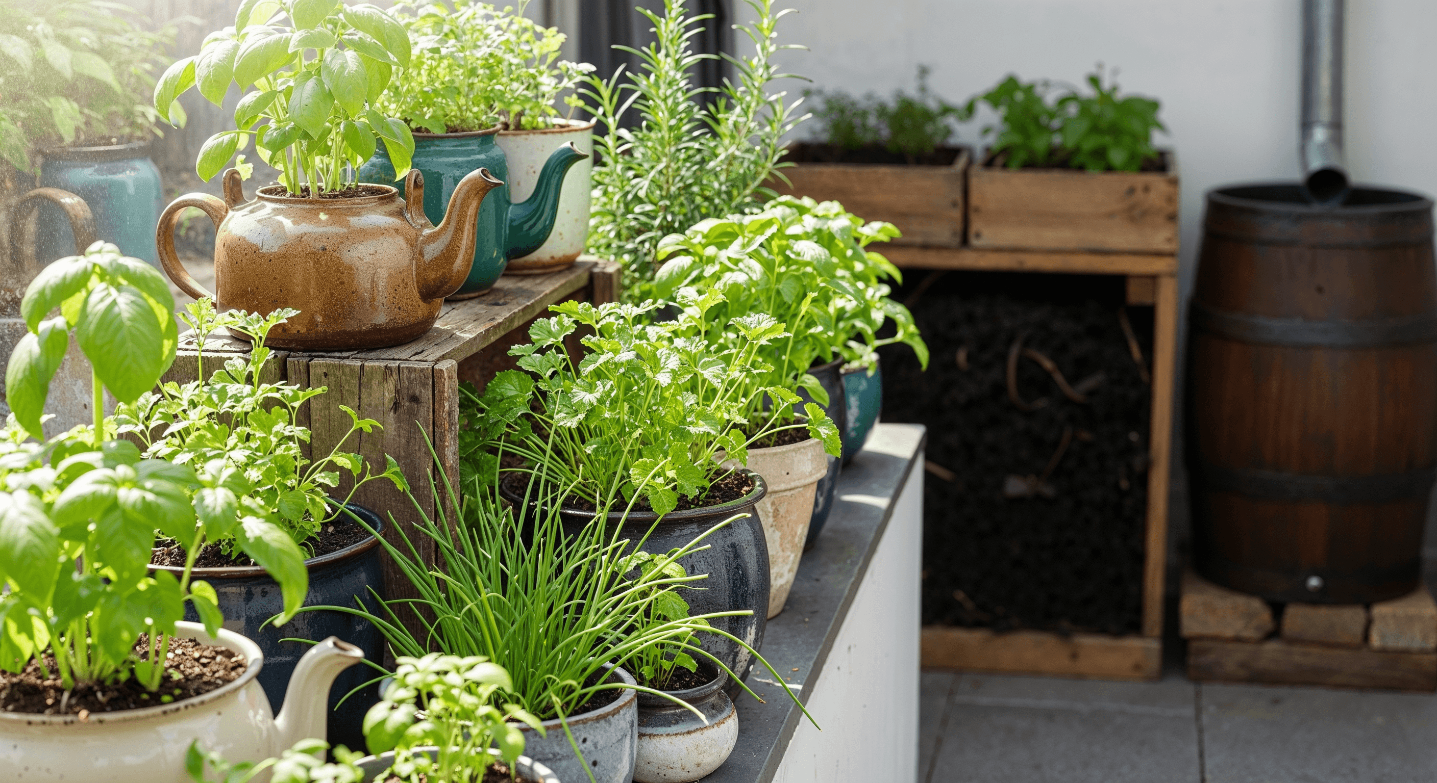 How to Grow a Diverse Kitchen Herb Garden Using Low-Waste Techniques ...