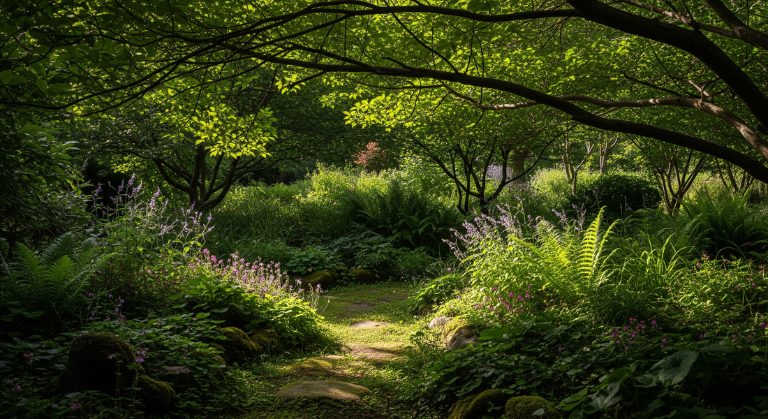 How to Nurture Shade Gardens with Native Plants That Require Little Intervention