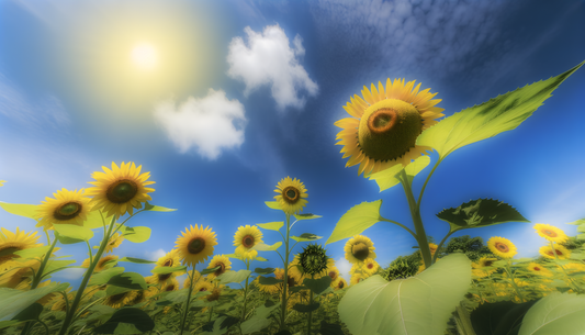 Cheerful Sunflowers: Growing Sunshine in Your Own Back Garden