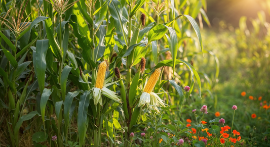 How growing heritage sweetcorn made space for pollinators and family stories at the same time