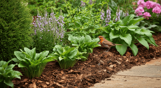 How to mulch your borders using seasonally available materials for soil and wildlife health