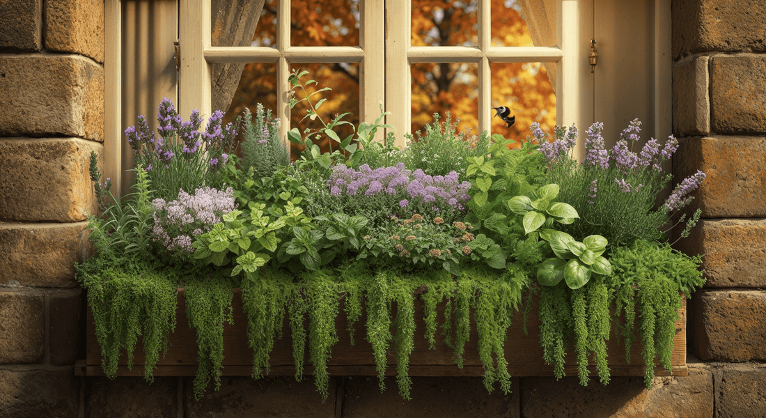 Why filling window boxes with British-grown herbs is a small act of hope for pollinators and planet