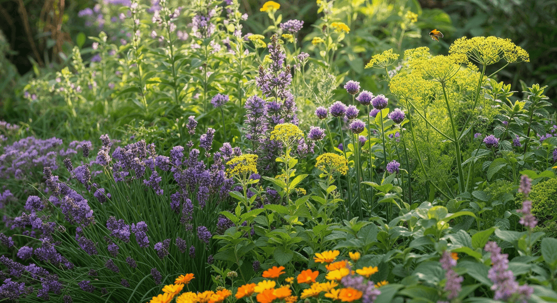Why a pollinator-friendly herb border can be both beautiful and practical all year round