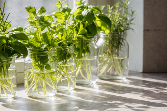 How to propagate your own herbs using sustainable methods for a zero-plastic kitchen garden