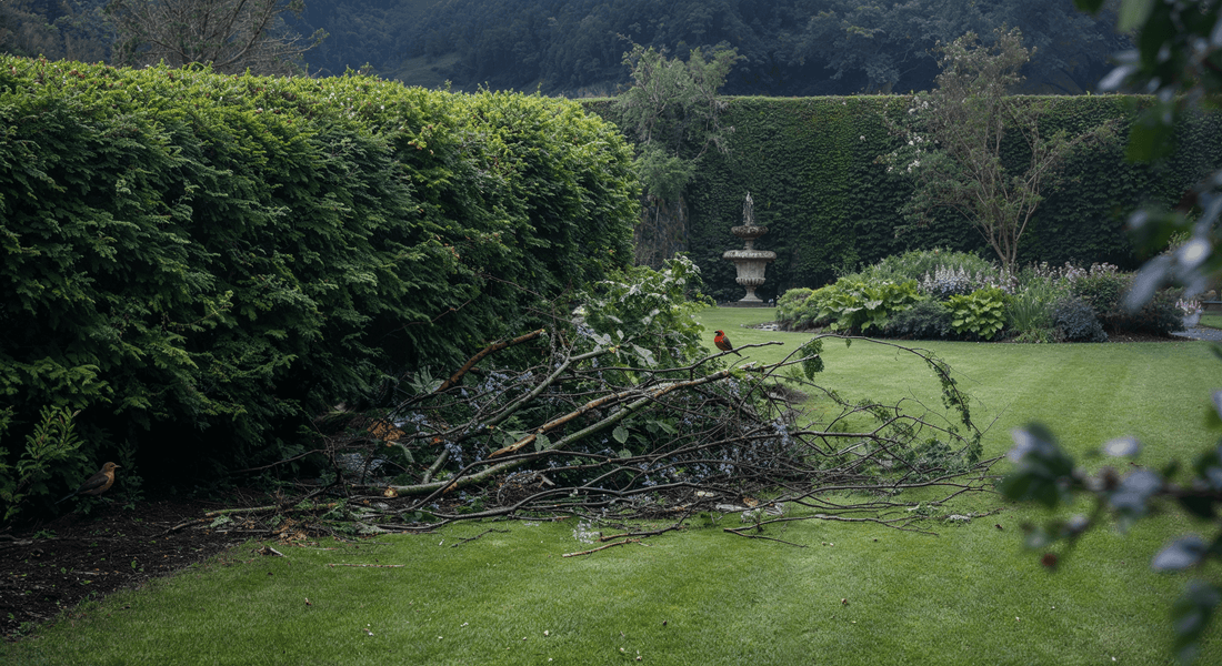 How I turned windfall branches into habitat piles and discovered a whole new world beneath the hedge