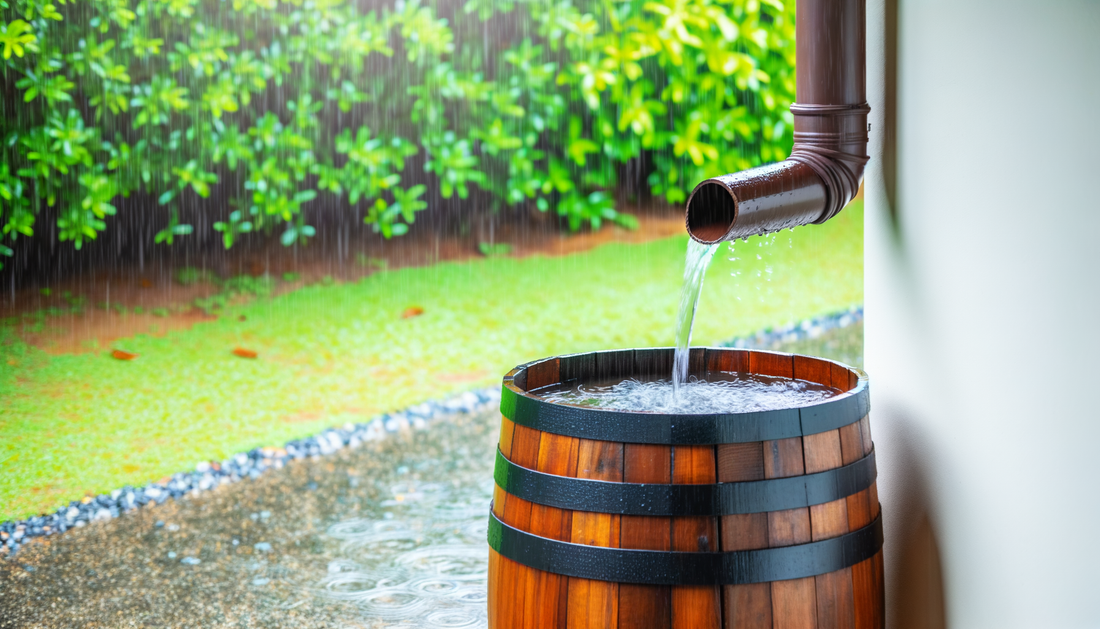 When rainwater sings on the shed roof it's time to rethink how we save and celebrate every drop