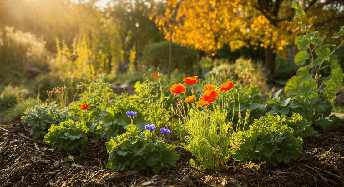 Your Guide to a No-Dig Autumn Garden with Self-Seeding Annuals and Leaf Mulch