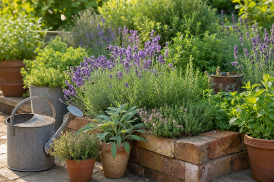 How to Design a Sensory Herb Garden with English Varieties and Minimal Resources