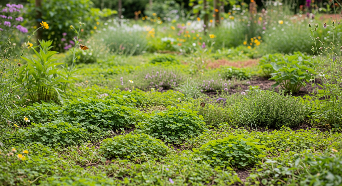 How to replace synthetic weed barriers with living mulch and native groundcovers
