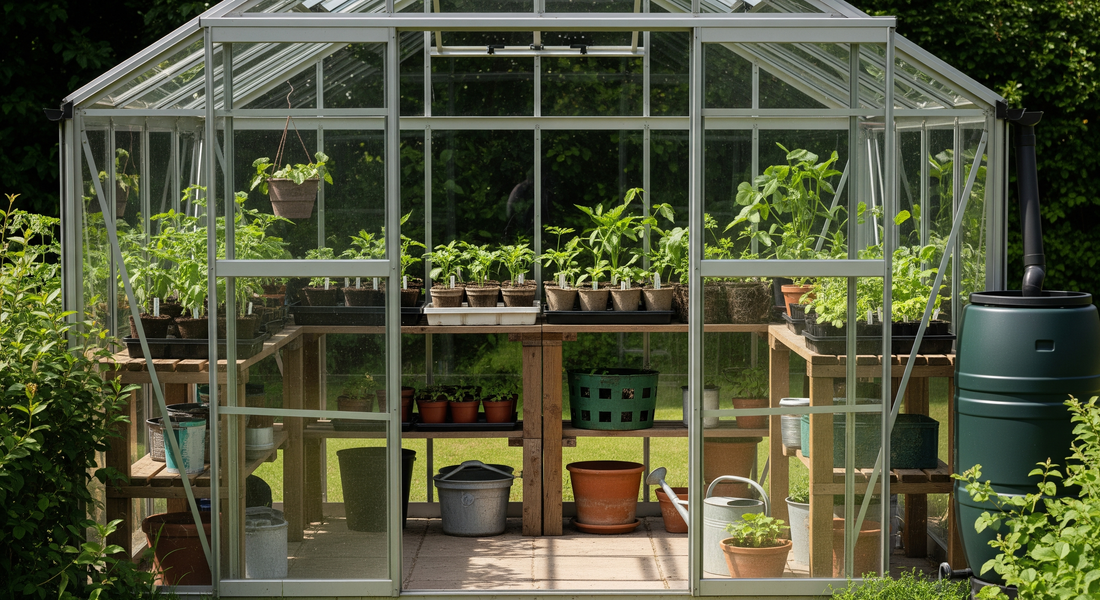 How to build a small greenhouse routine that supports young plants without plastic trays