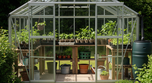How to build a small greenhouse routine that supports young plants without plastic trays