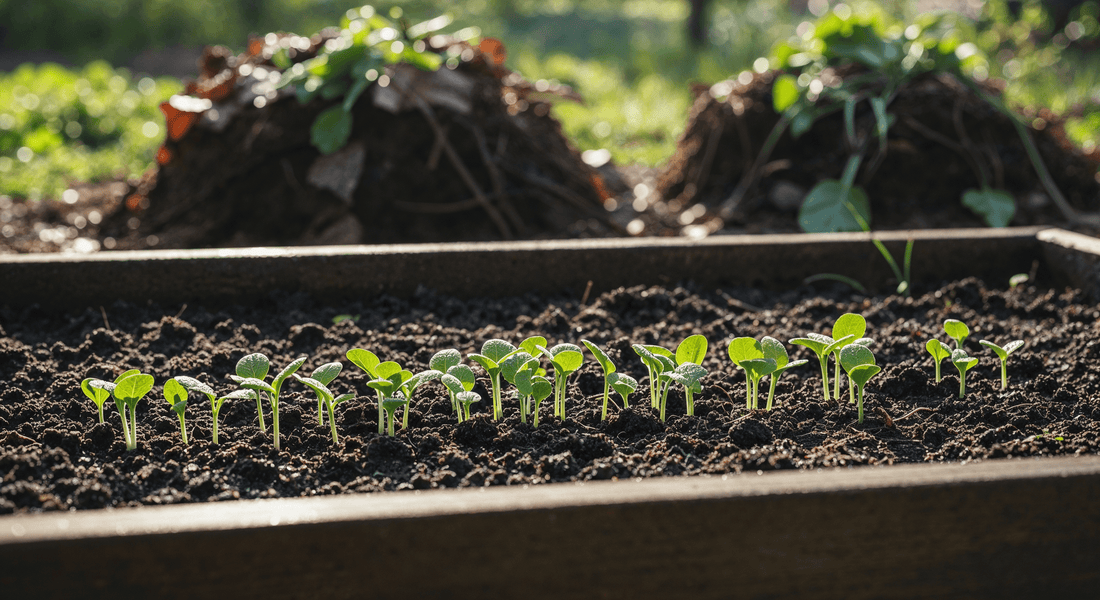 Why composting your own seed sowing mix is better for seedlings and the soil beneath them