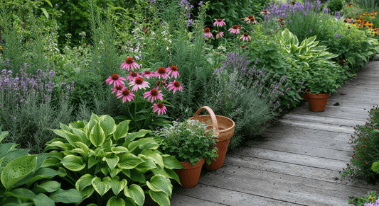 How to plan a no-waste flower border using perennials you can divide, save and share