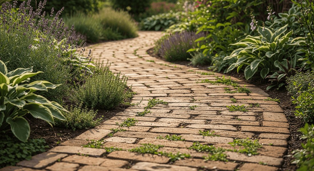 Reimagining Pathways: Building a Breathable Garden Walkway with Reclaimed Brick