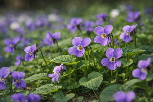 What native shade plants like dog violet and wood anemone can teach us about low-maintenance biodiversity
