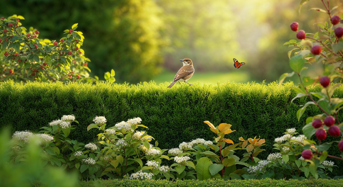 How planting a hedge of hawthorn and spindle can stitch wildlife corridors into even the smallest suburban garden