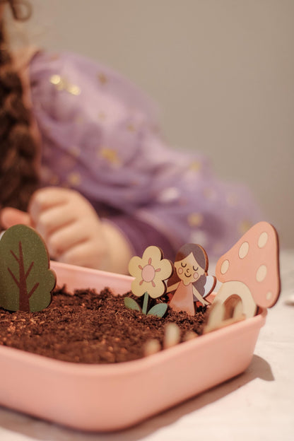 Fairy Gardening Kit for Kids - Complete Sensory Play Set with Real Seeds, Soil & Accessories | The Playmakers Co