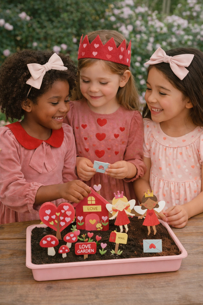 Fairy Gardening Kit for Kids - Complete Sensory Play Set with Real Seeds, Soil & Accessories | The Playmakers Co