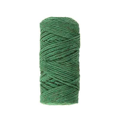 50m Heavy Duty Green Jute Garden Twine - Strong Plant Support String for Gardening