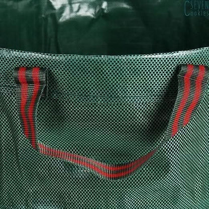 Large 272L Reusable Garden Waste Sack | Durable Green Refuse Bag Heavy Duty