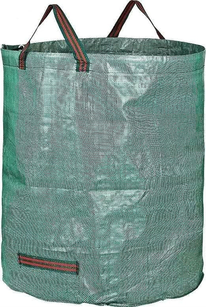 Large 272L Reusable Garden Waste Sack | Durable Green Refuse Bag Heavy Duty