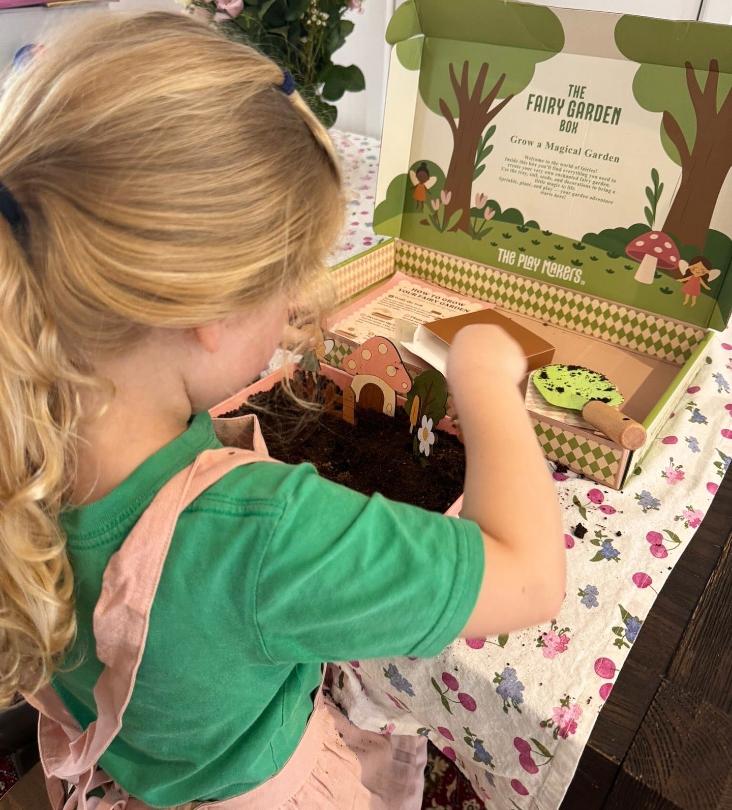 Fairy Gardening Kit for Kids - Complete Sensory Play Set with Real Seeds, Soil & Accessories | The Playmakers Co