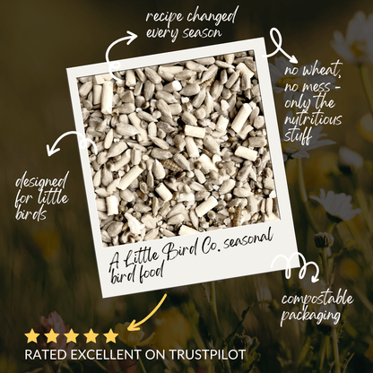 A Little Bird Co. Seasonal Bird Food | Subscription | One Time Purchase