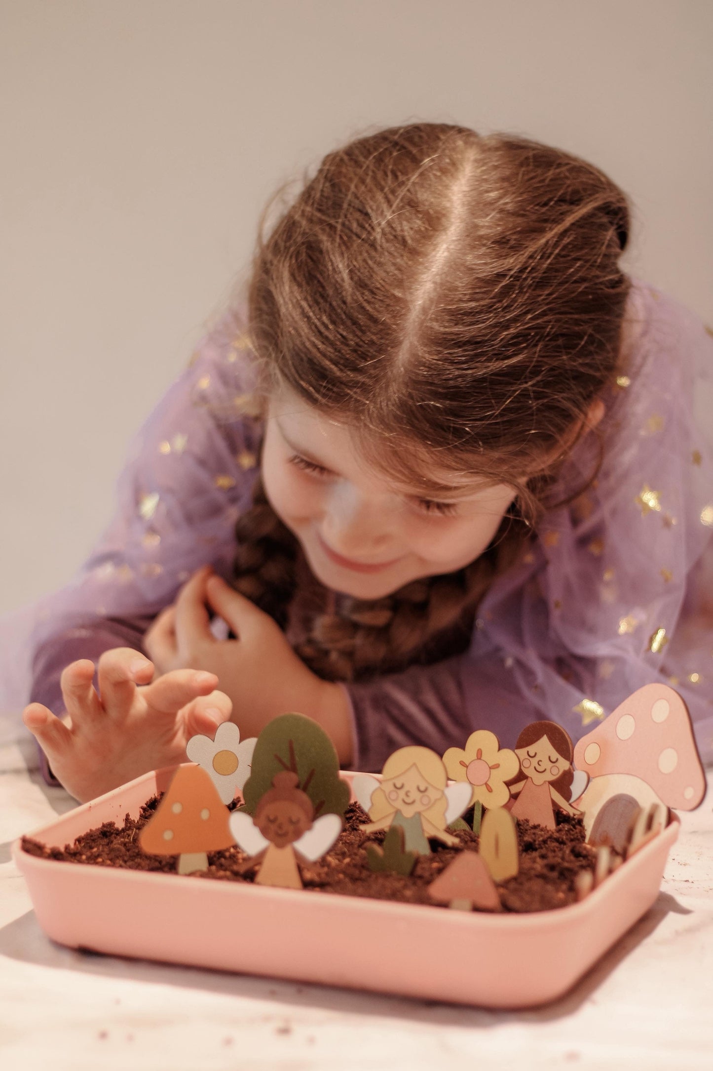 Fairy Gardening Kit for Kids - Complete Sensory Play Set with Real Seeds, Soil & Accessories | The Playmakers Co