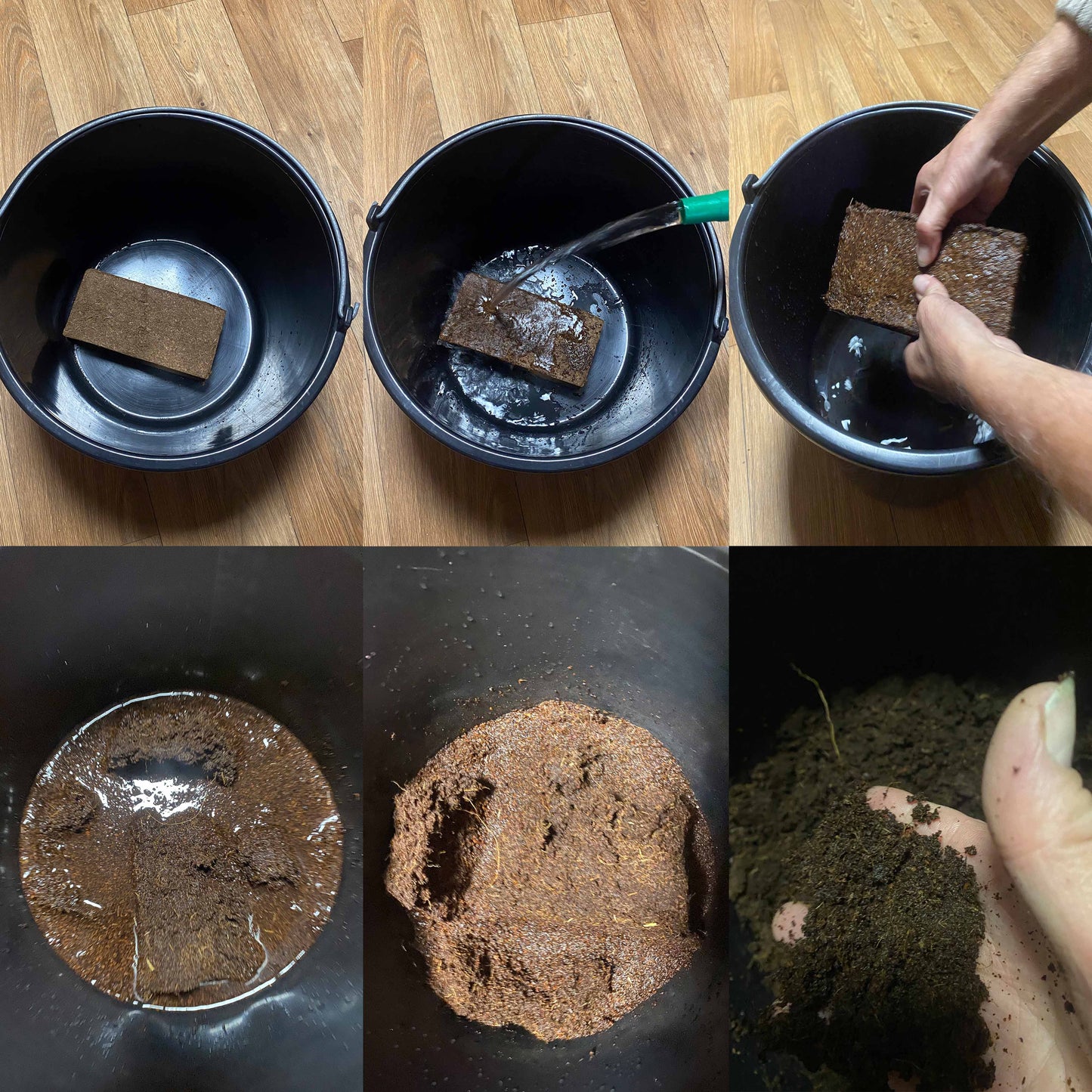 Coco Coir Brick 650g - Organic Coconut Fiber Soil Amendment for Plants & Gardens