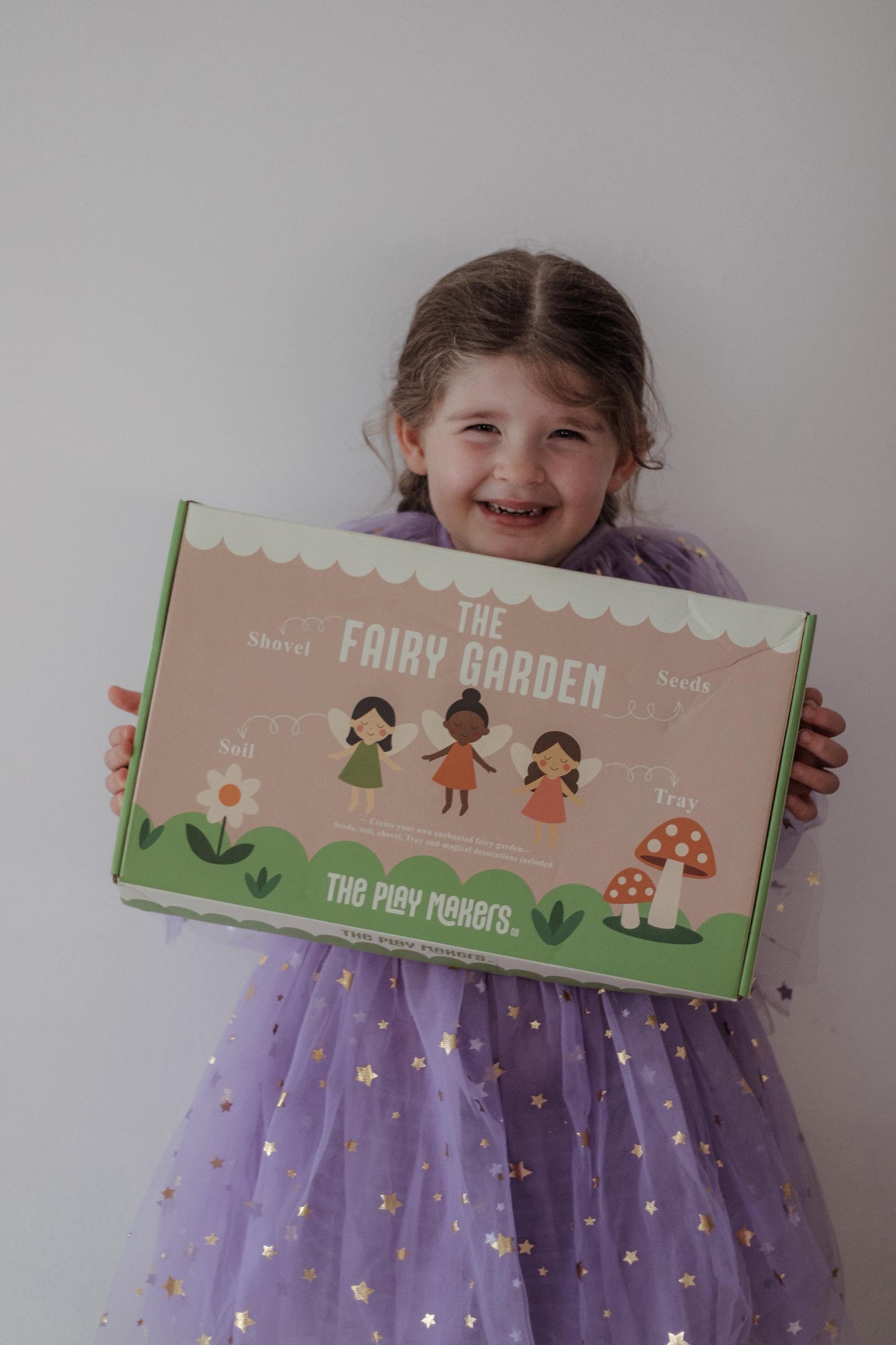 Fairy Gardening Kit for Kids - Complete Sensory Play Set with Real Seeds, Soil & Accessories | The Playmakers Co
