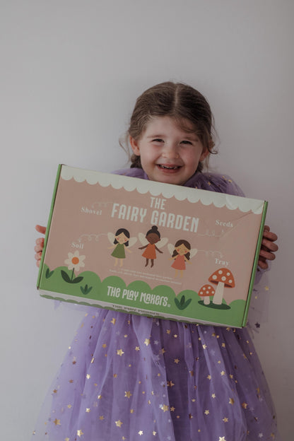 Fairy Gardening Kit for Kids - Complete Sensory Play Set with Real Seeds, Soil & Accessories | The Playmakers Co