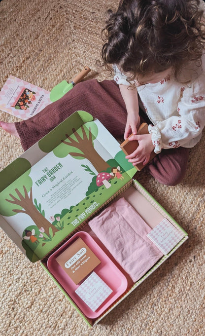Fairy Gardening Kit for Kids - Complete Sensory Play Set with Real Seeds, Soil & Accessories | The Playmakers Co
