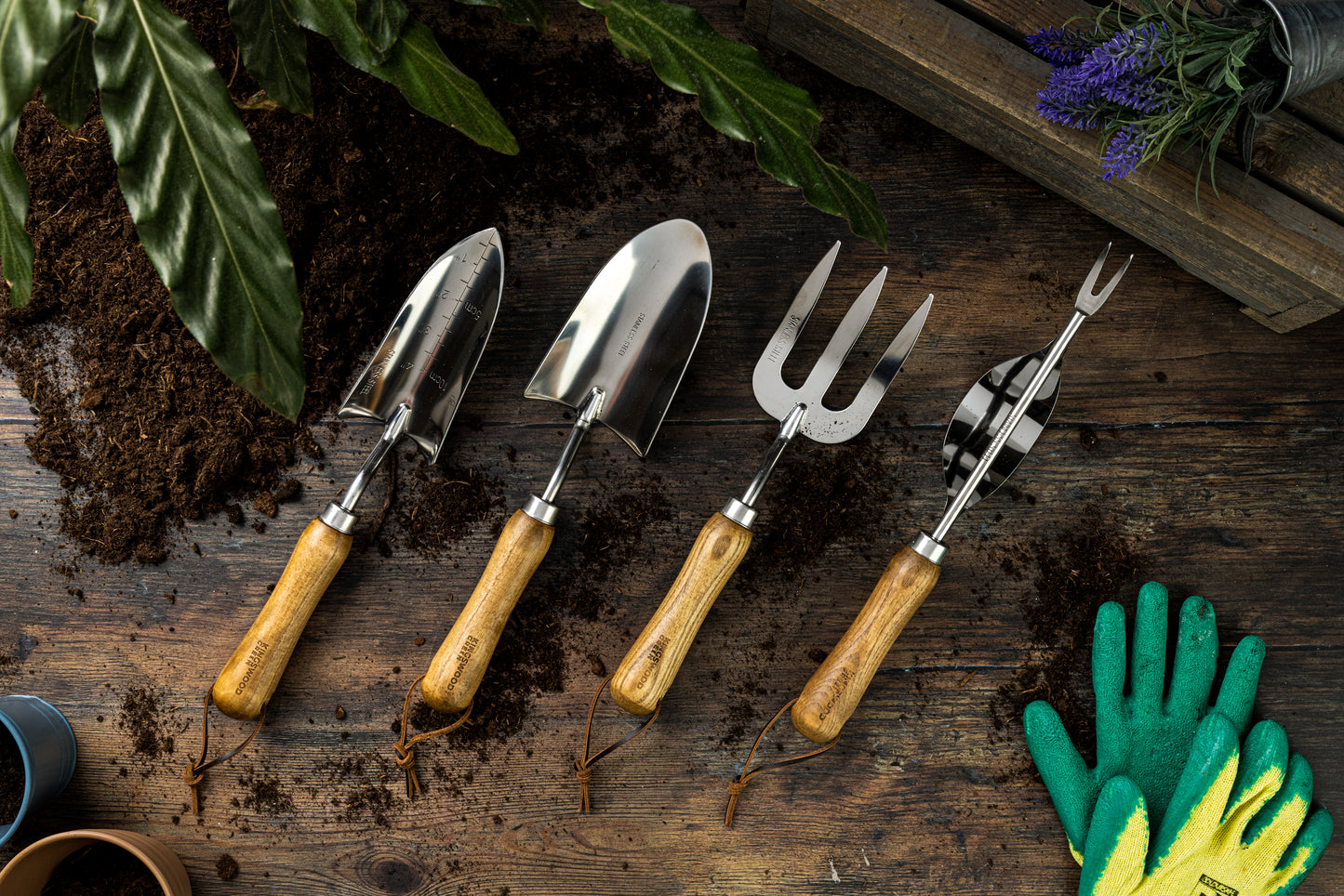4 Piece Garden Tool Set