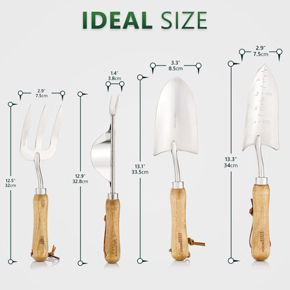 4 Piece Garden Tool Set