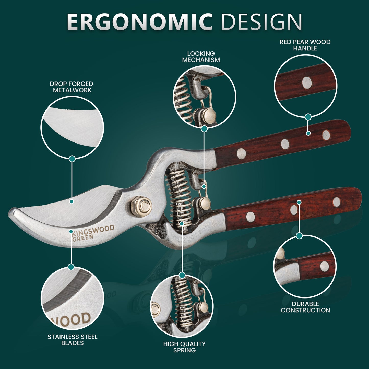 Traditional Bypass Secateurs