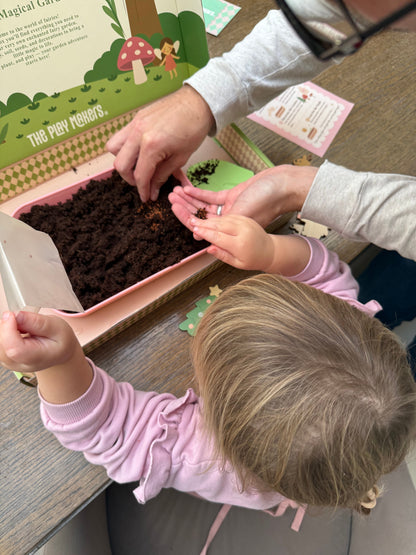 Fairy Gardening Kit for Kids - Complete Sensory Play Set with Real Seeds, Soil & Accessories | The Playmakers Co